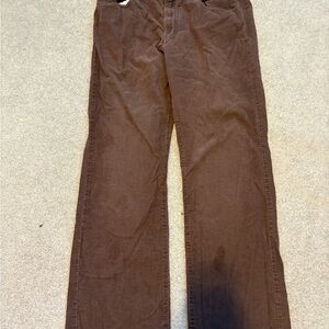 Sonoma Men's Dark Brown Corduroy Pants
